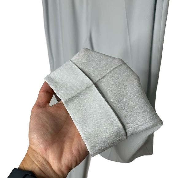 Alexander Wang | NWT Double Breasted Vest and Matching Trouser Set in Mist Crepe - Picture 6 of 13